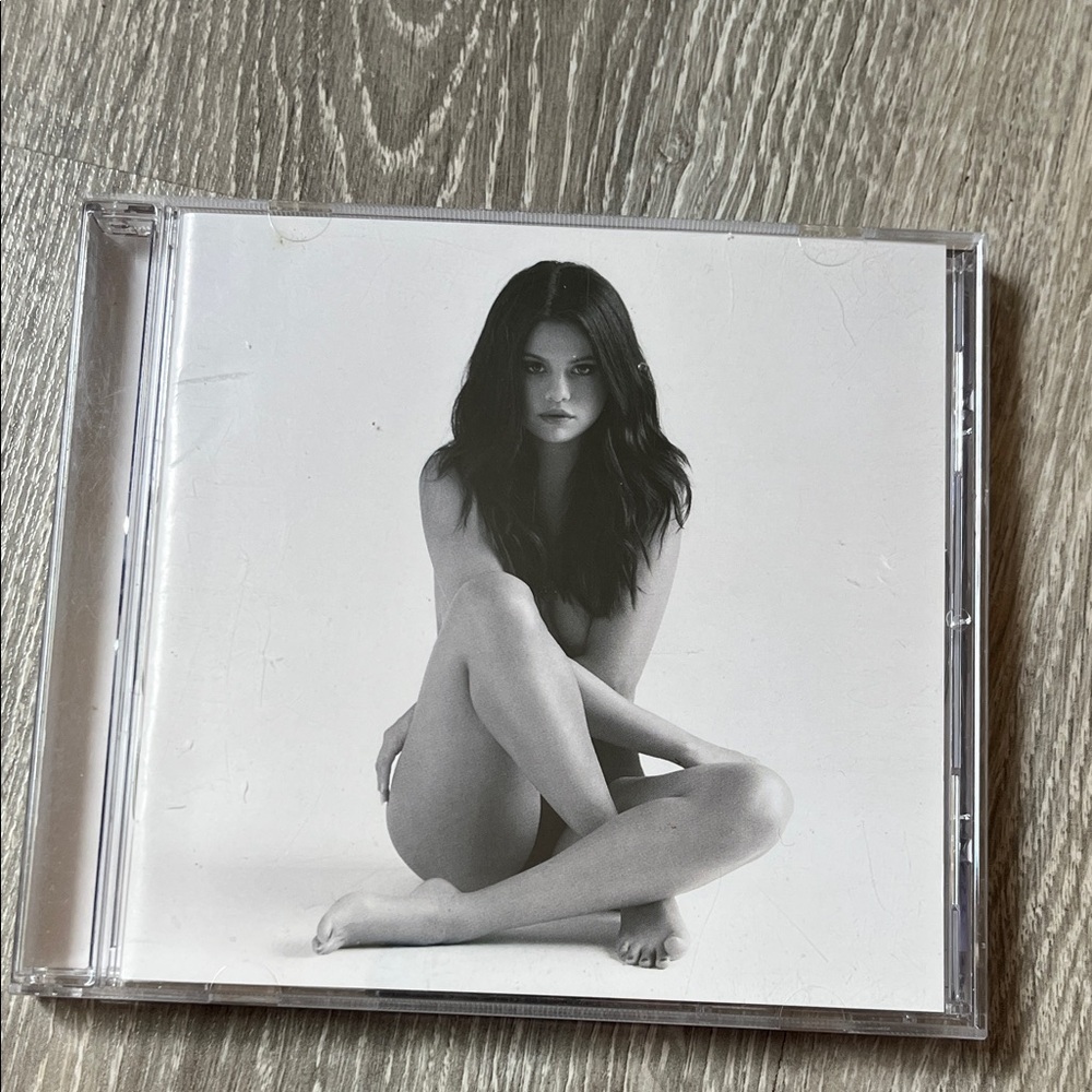 Selena Gomez Portable CD Player - Black and White